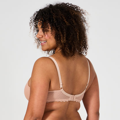 Soutien-gorge coque beige noisette Just Glam