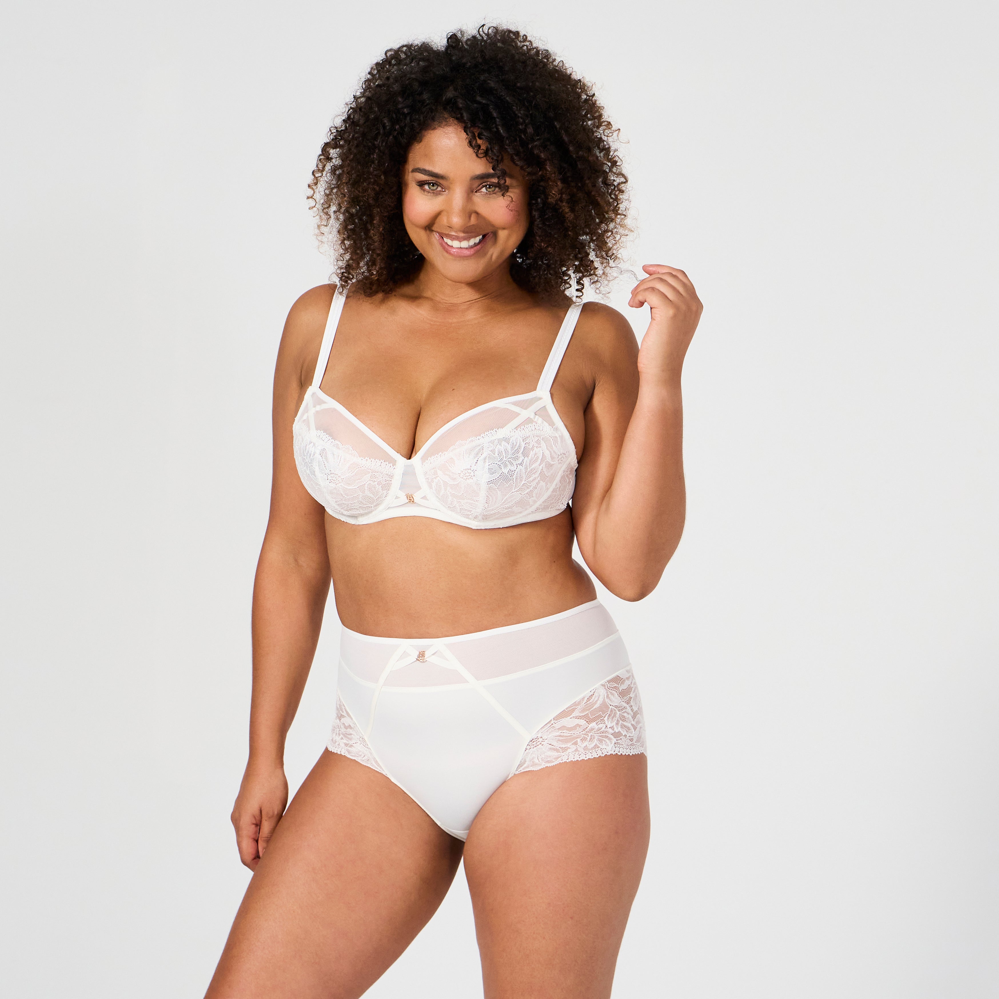 Soutien-gorge avec armatures ivoire Lathy