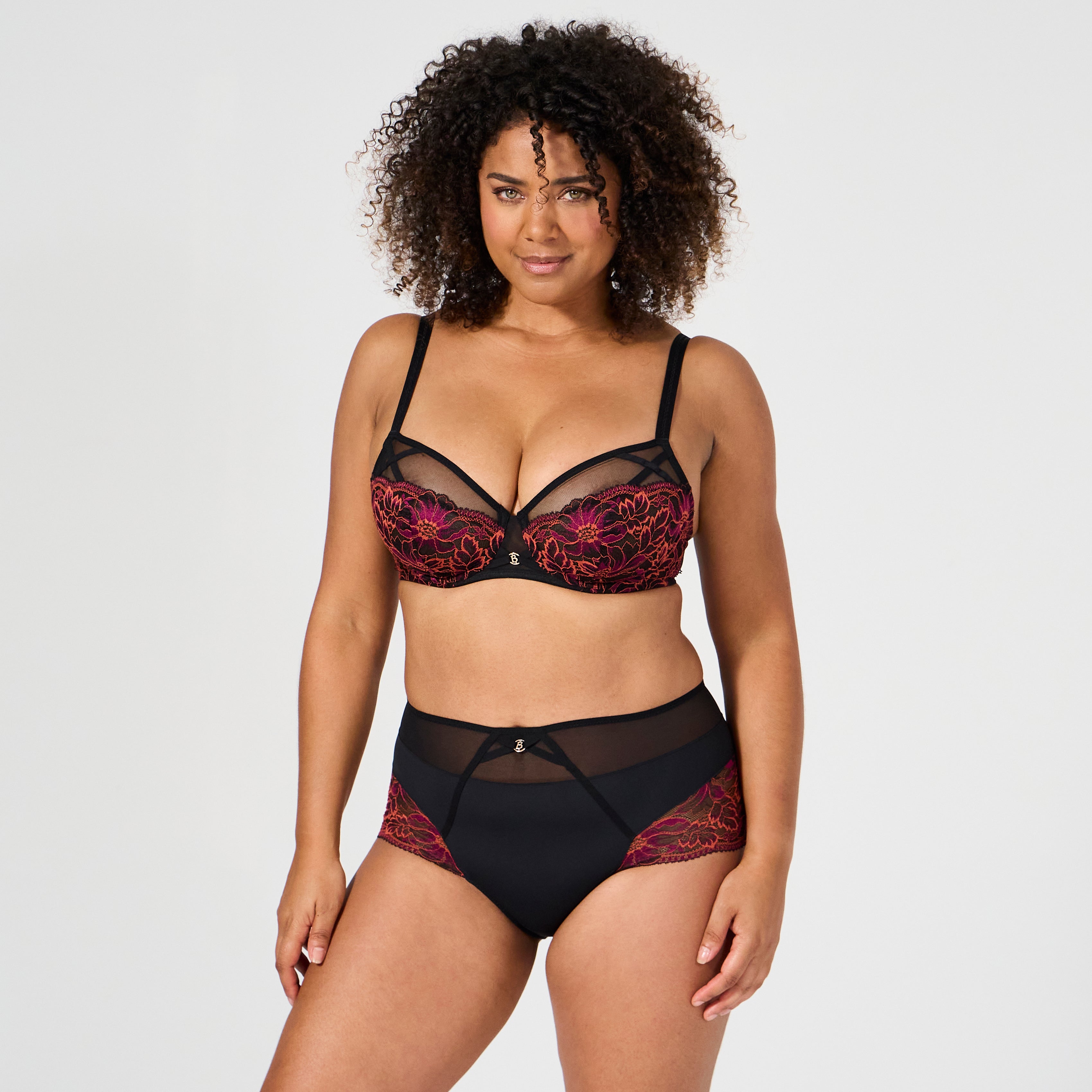Soutien-gorge avec armatures Noir Lathy