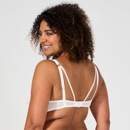 Soutien-gorge avec armatures ivoire Lathy