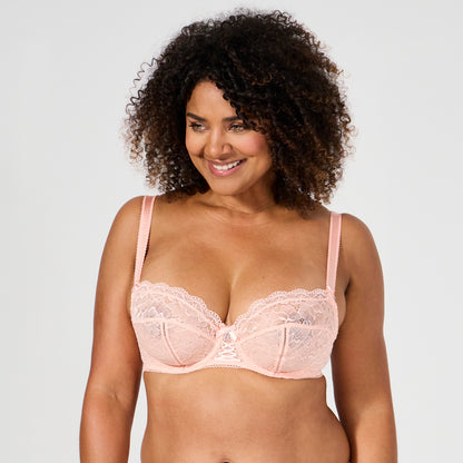Soutien-gorge emboîtant abricot Luccia harmony