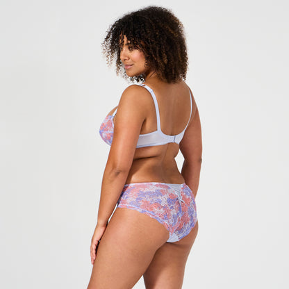 Shorty bleu givre Luccia swing