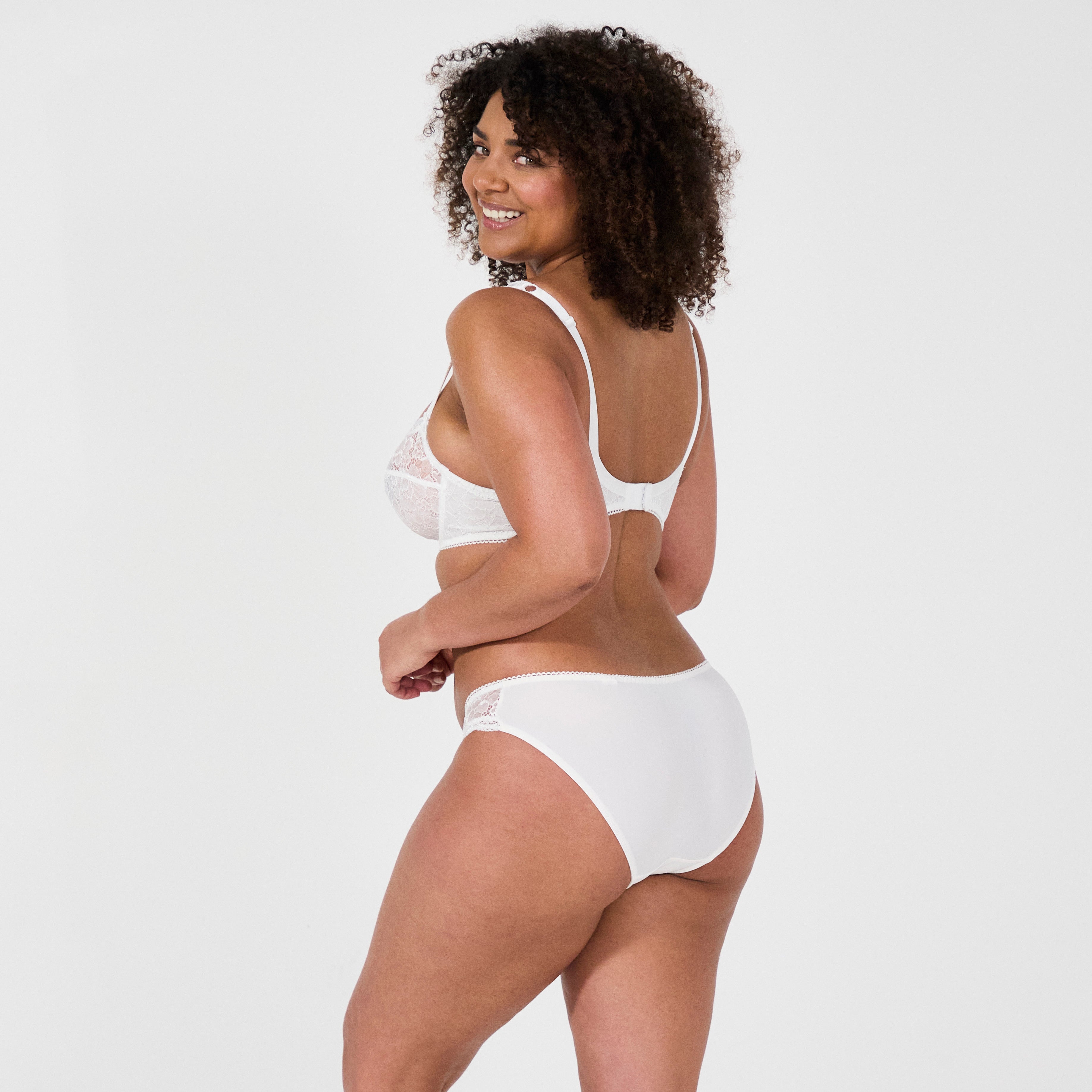 silhouette soutien gorge armatures slip luccia blanc dos
