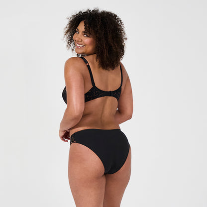 silhouette soutien gorge armatures slip luccia noir dos