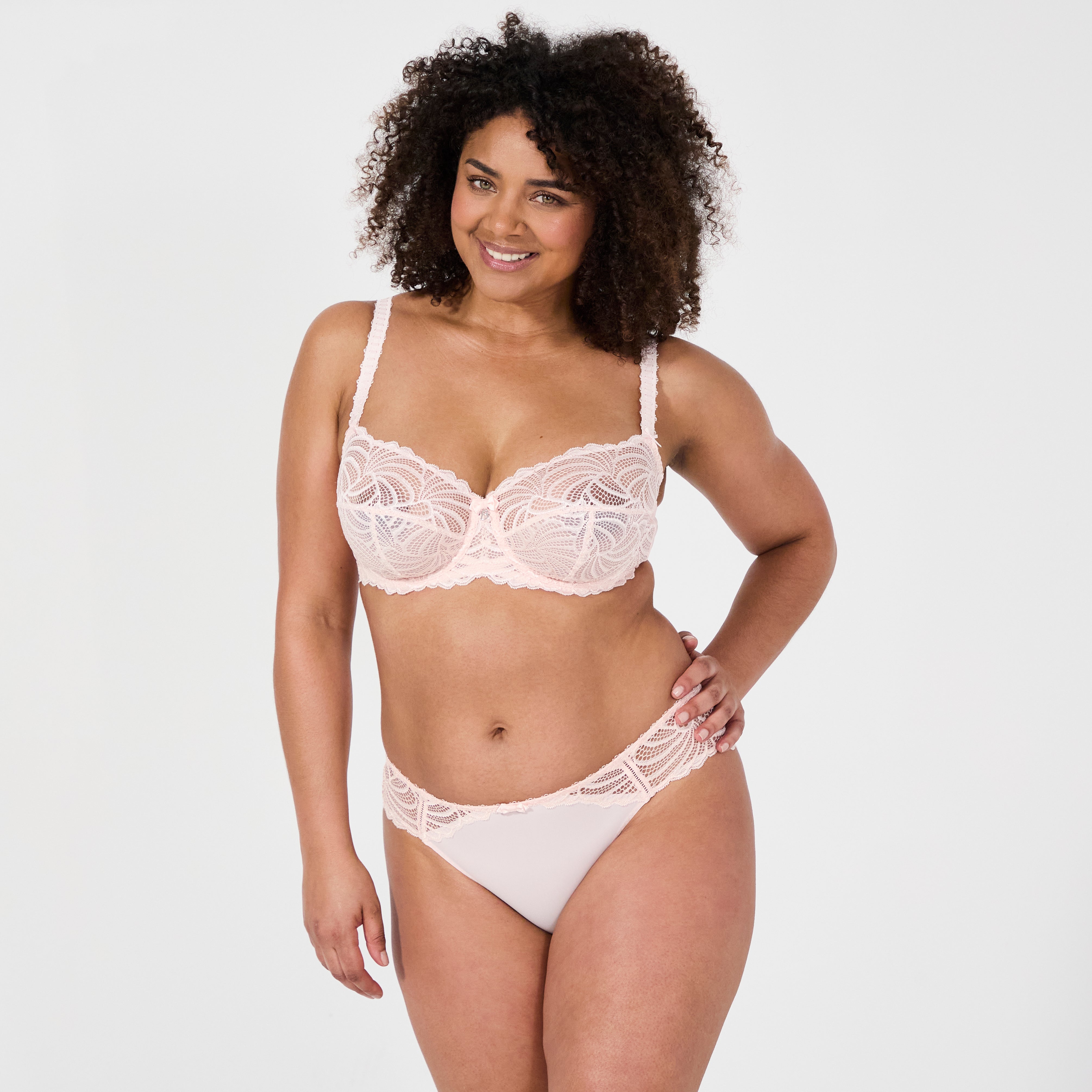 silhouette soutien gorge armatures slip pampelune blush face