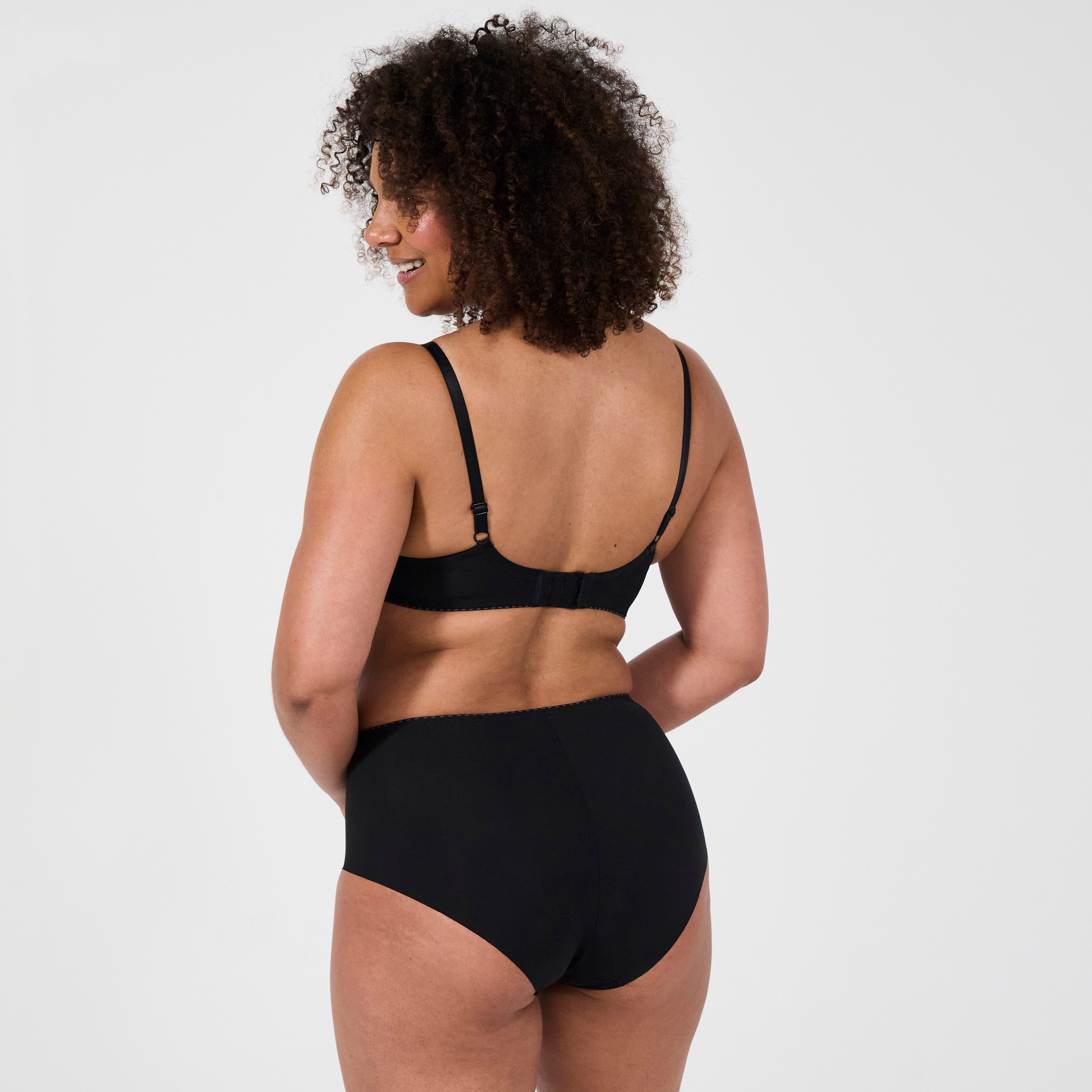 Soutien-gorge bandeau avec armatures noir Just daily