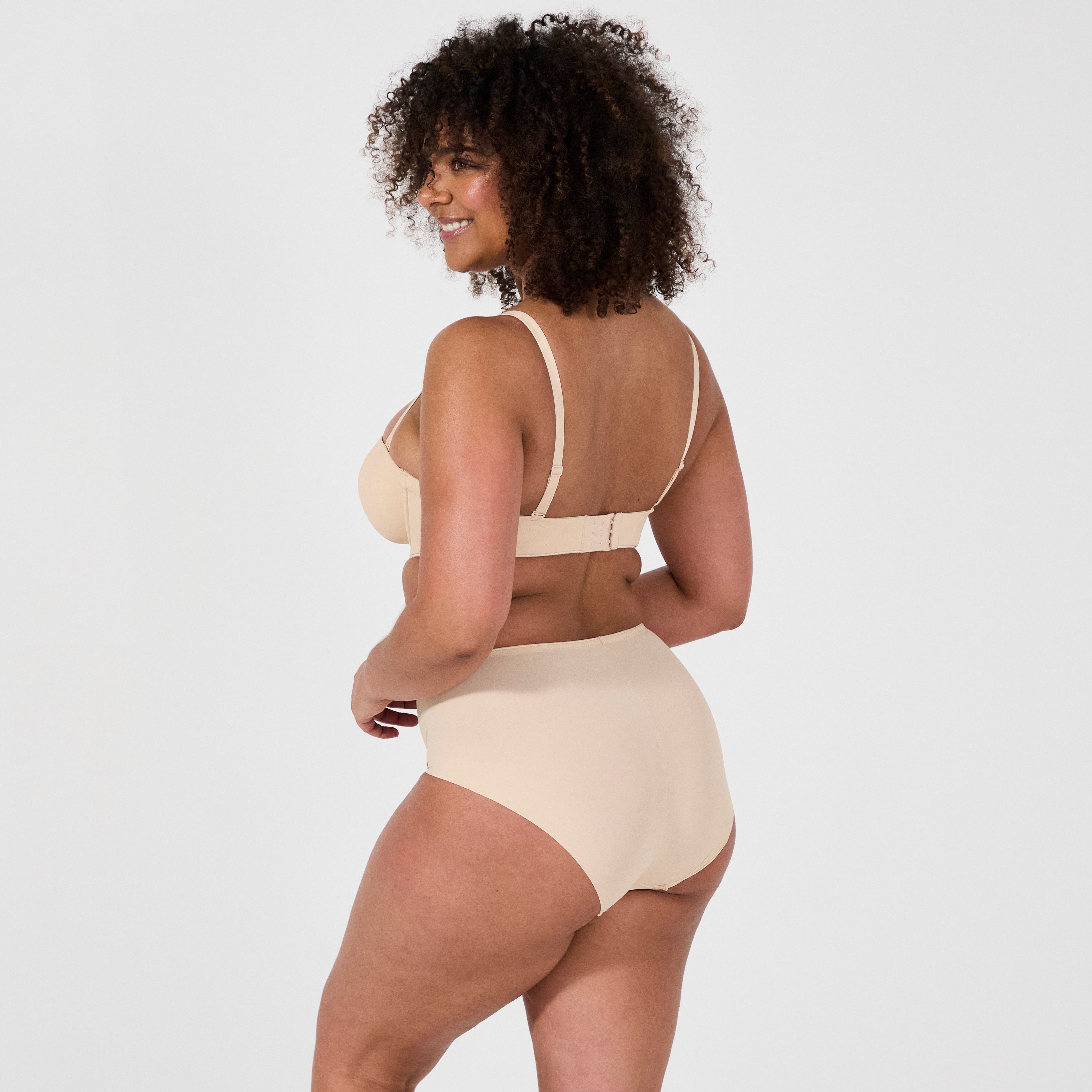 Just Daily Nude Underwired Bandeau Bra