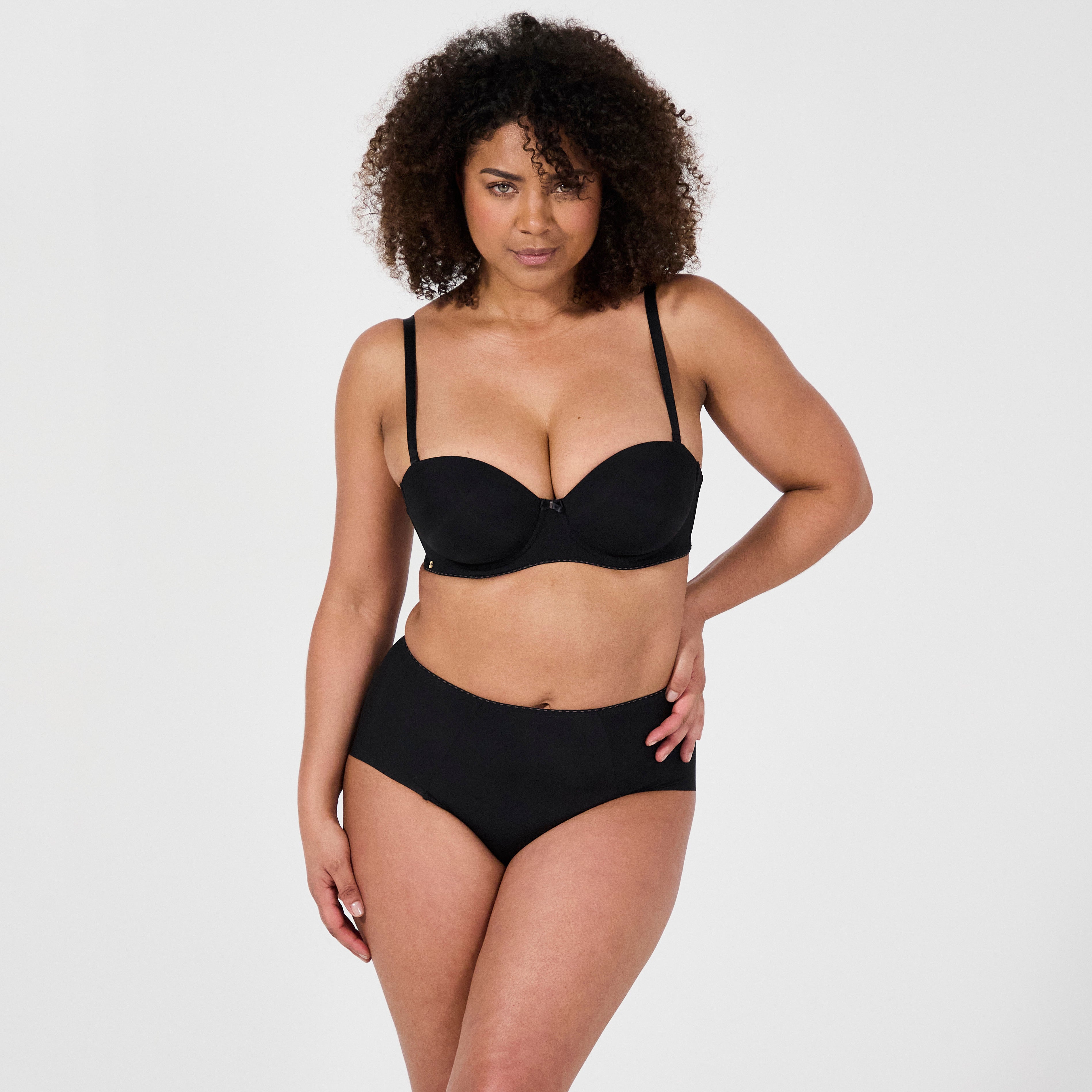 Soutien-gorge coques avec armatures noir Just daily