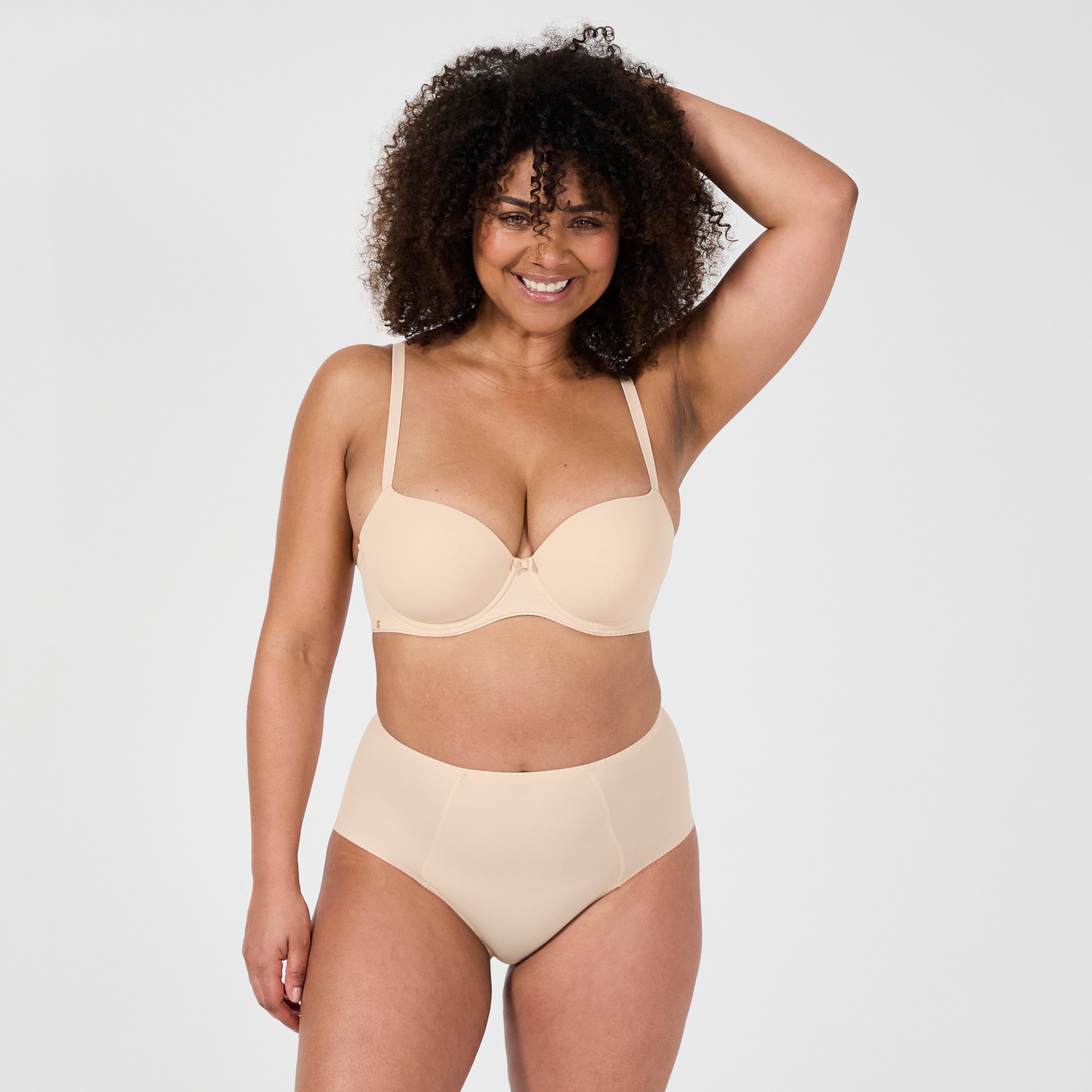 Soutien-gorge coques avec armatures nude Just daily