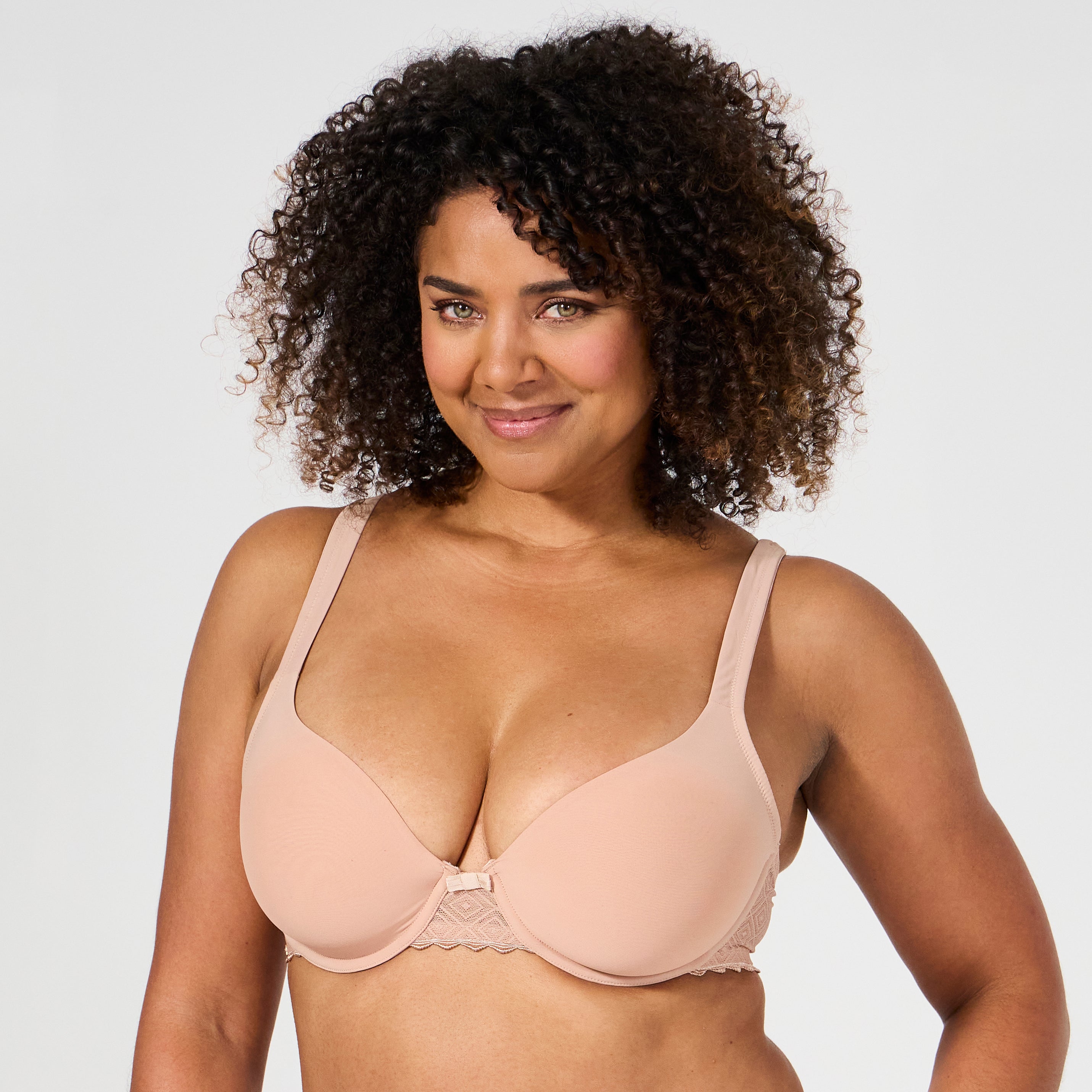 Soutien-gorge moulé beige noisette Just Glam