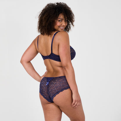 Soutien-gorge emboîtant bleu Luccia harmony