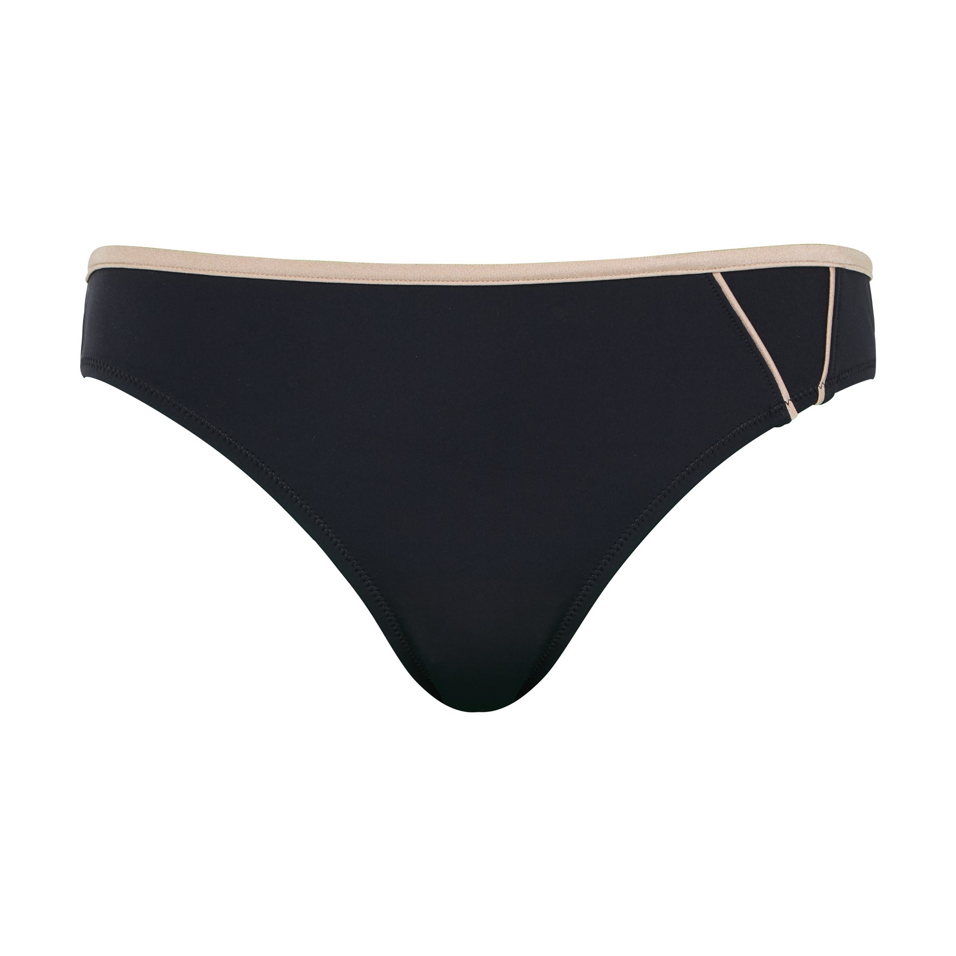 Slip de bain Hollywood Noir/ Or