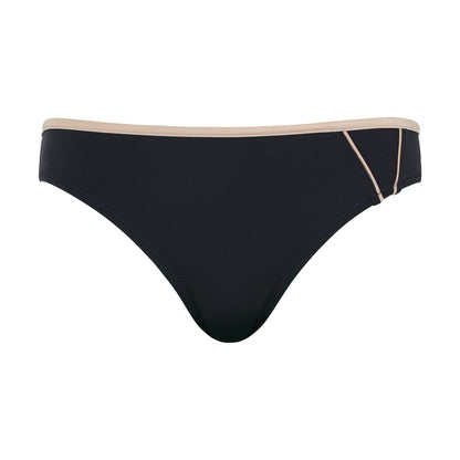 Slip de bain Hollywood Noir/ Or