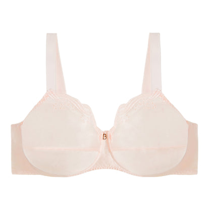 Emily powder pink underwired bra