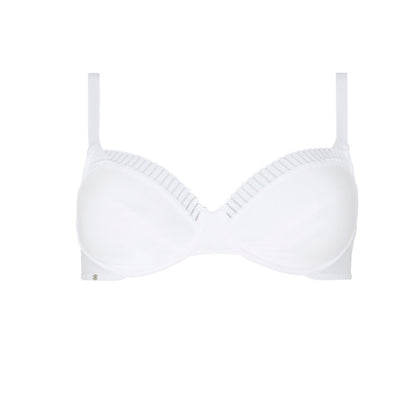 Just Ideal white underwired bra