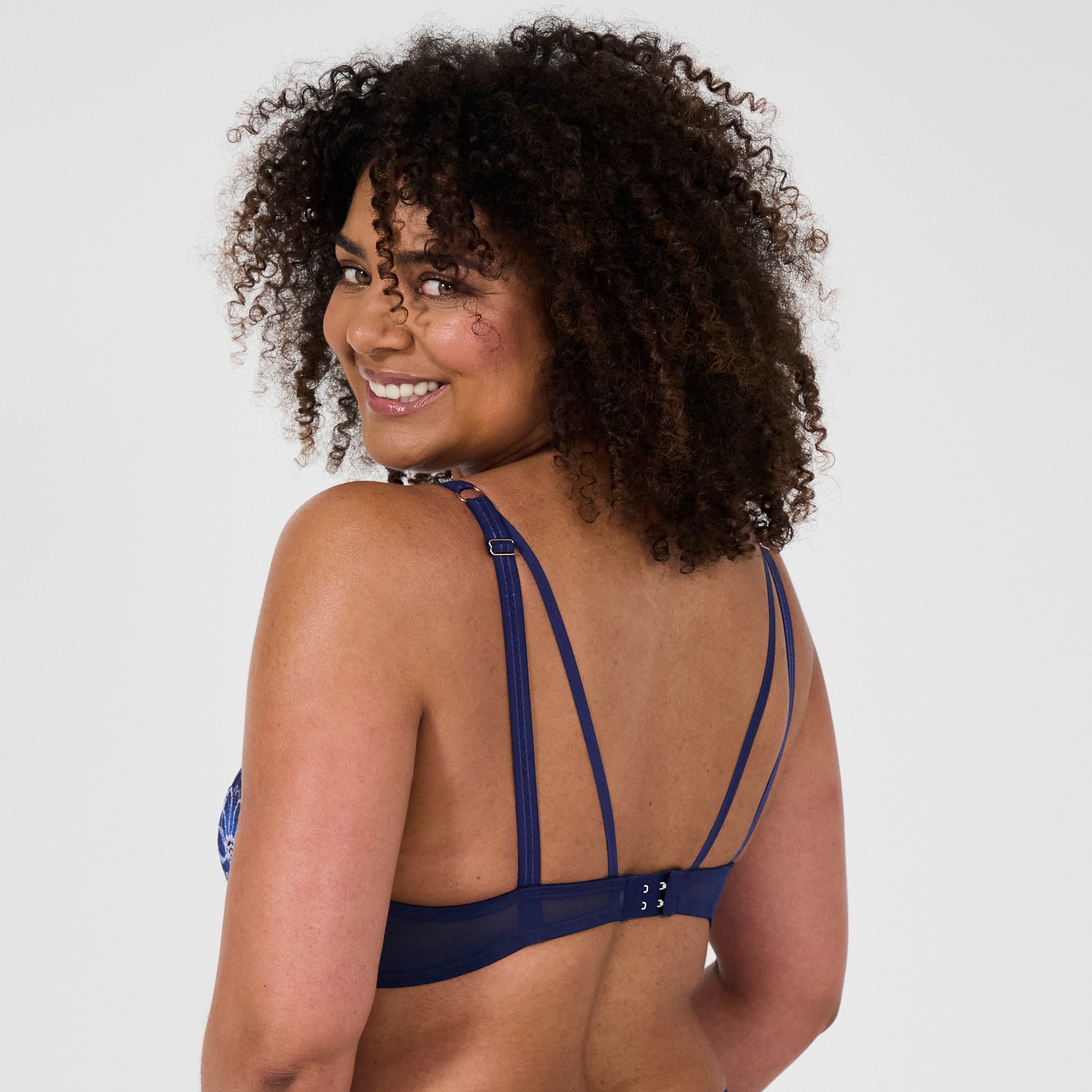 Soutien-gorge avec armatures bleu Lathy