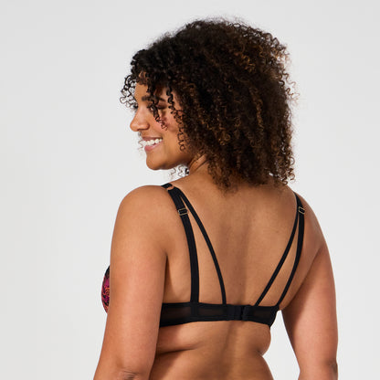 Soutien-gorge avec armatures Noir Lathy