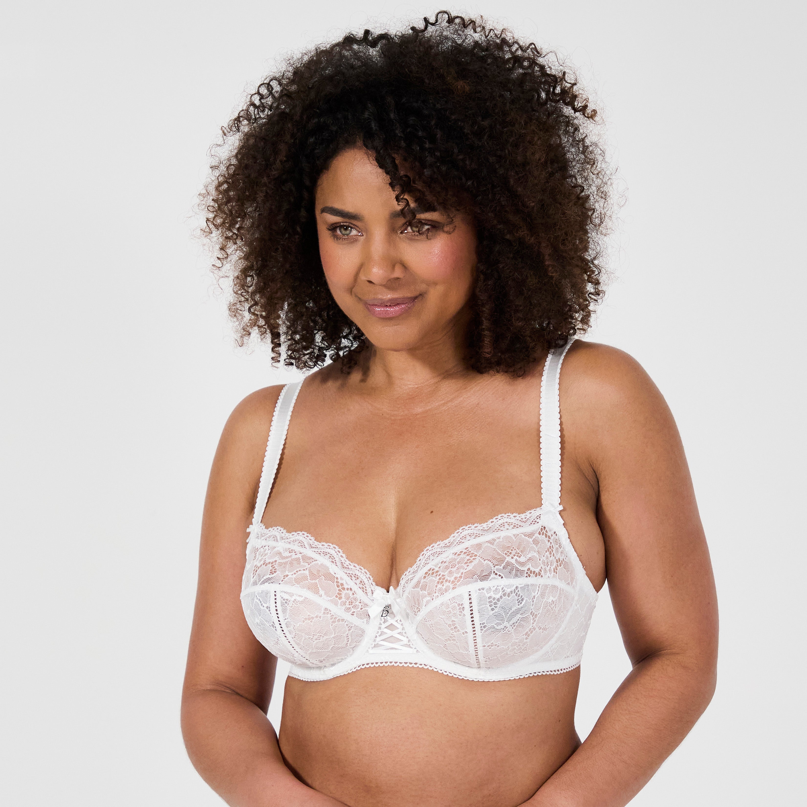 soutien gorge armatures luccia blanc face