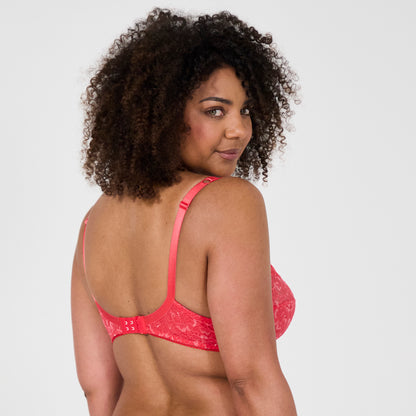 Luccia Harmony Red Underwired Bra