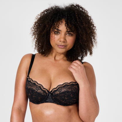 soutien gorge armatures luccia noir face