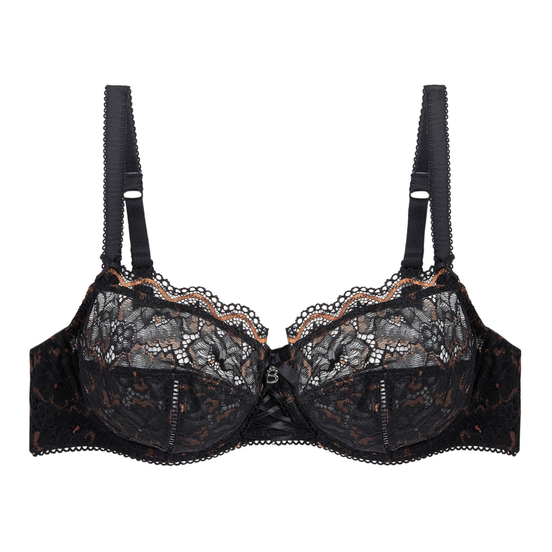 soutien gorge armatures luccia noir