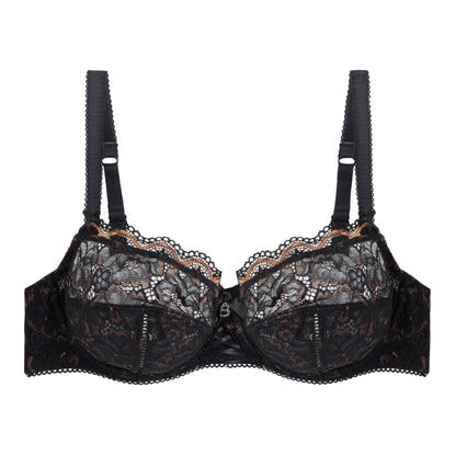 soutien gorge armatures luccia noir