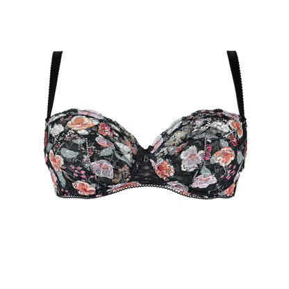 soutien gorge armatures luccia swing noir imprime