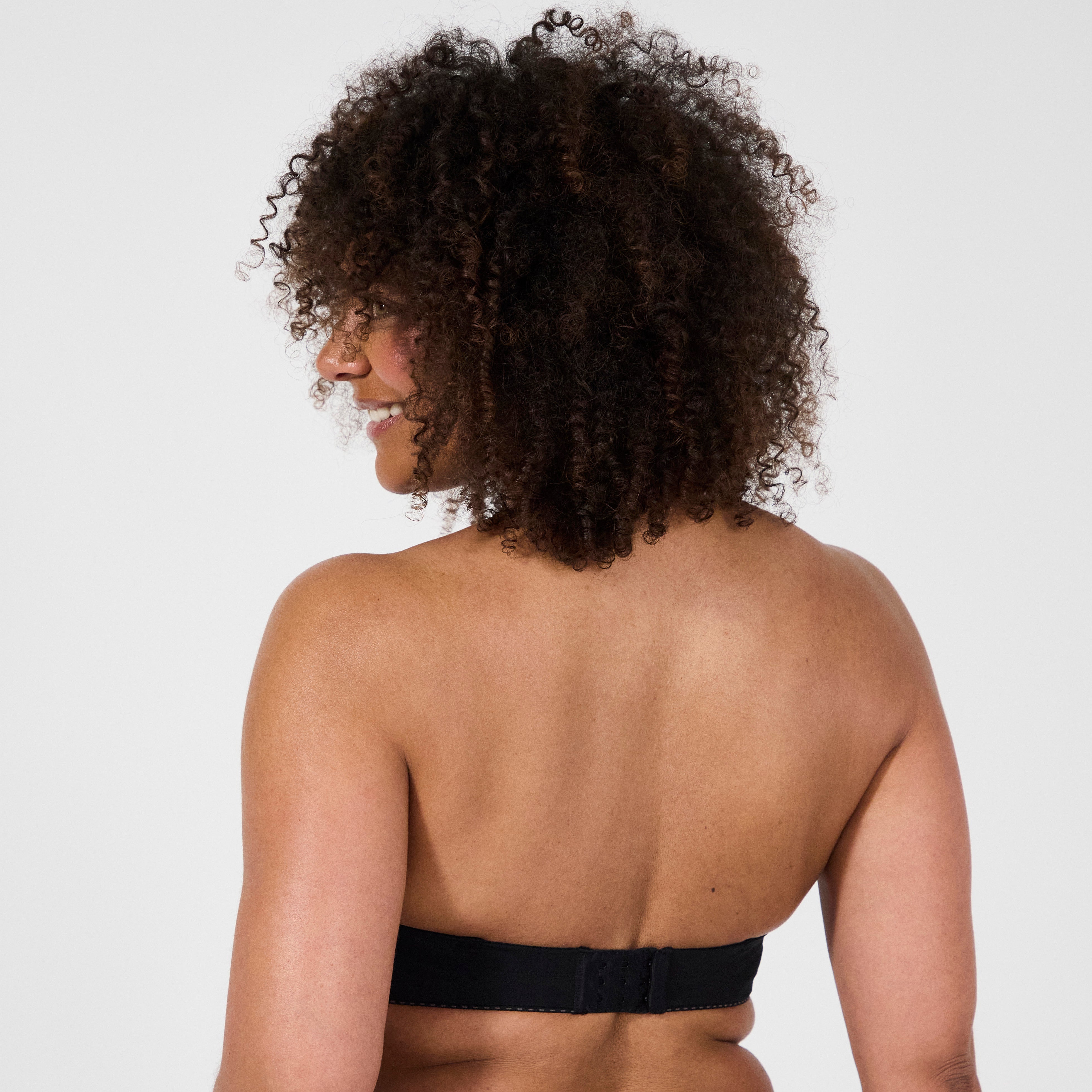Soutien-gorge bandeau avec armatures noir Just daily