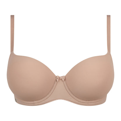 soutien gorge coques armatures just daily beige noisette