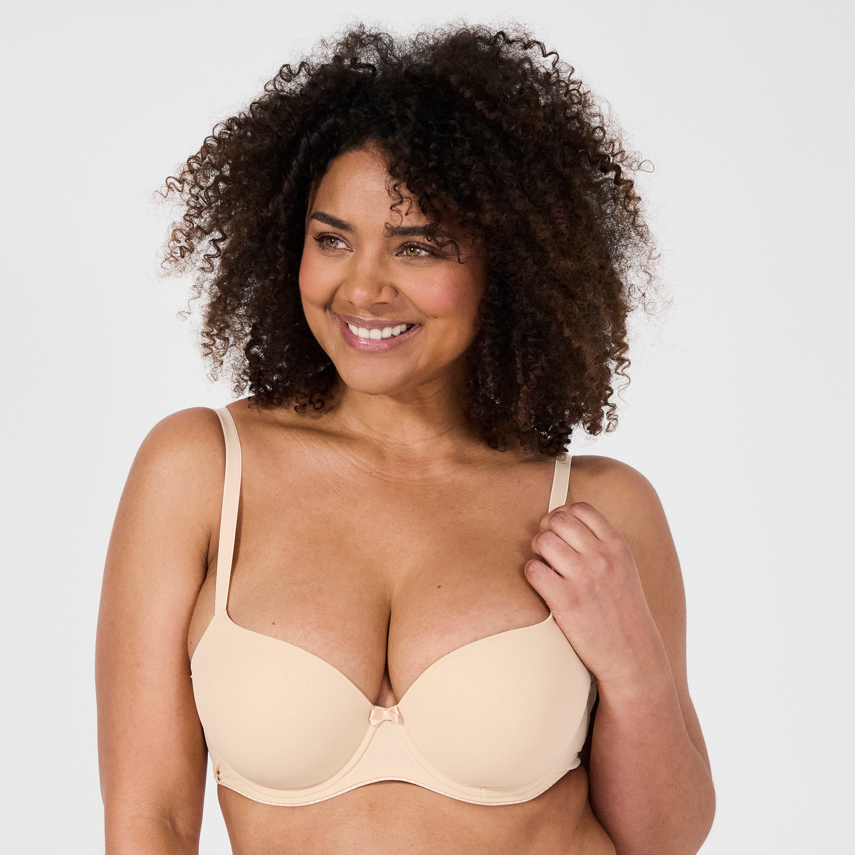 Soutien-gorge coques avec armatures nude Just daily