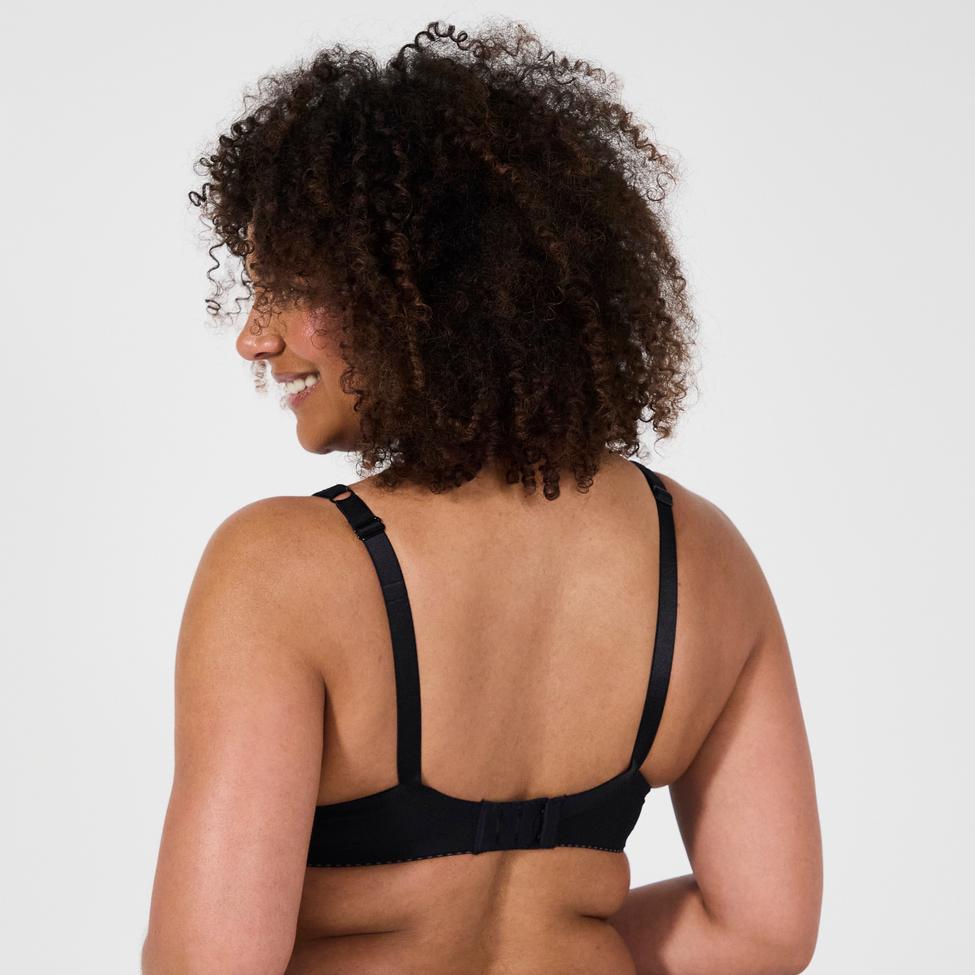 Just Daily Black Underwired Molded Bra