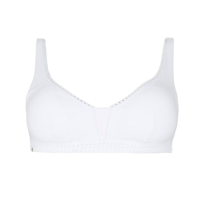 Just ideal white underwired bra with removable cups