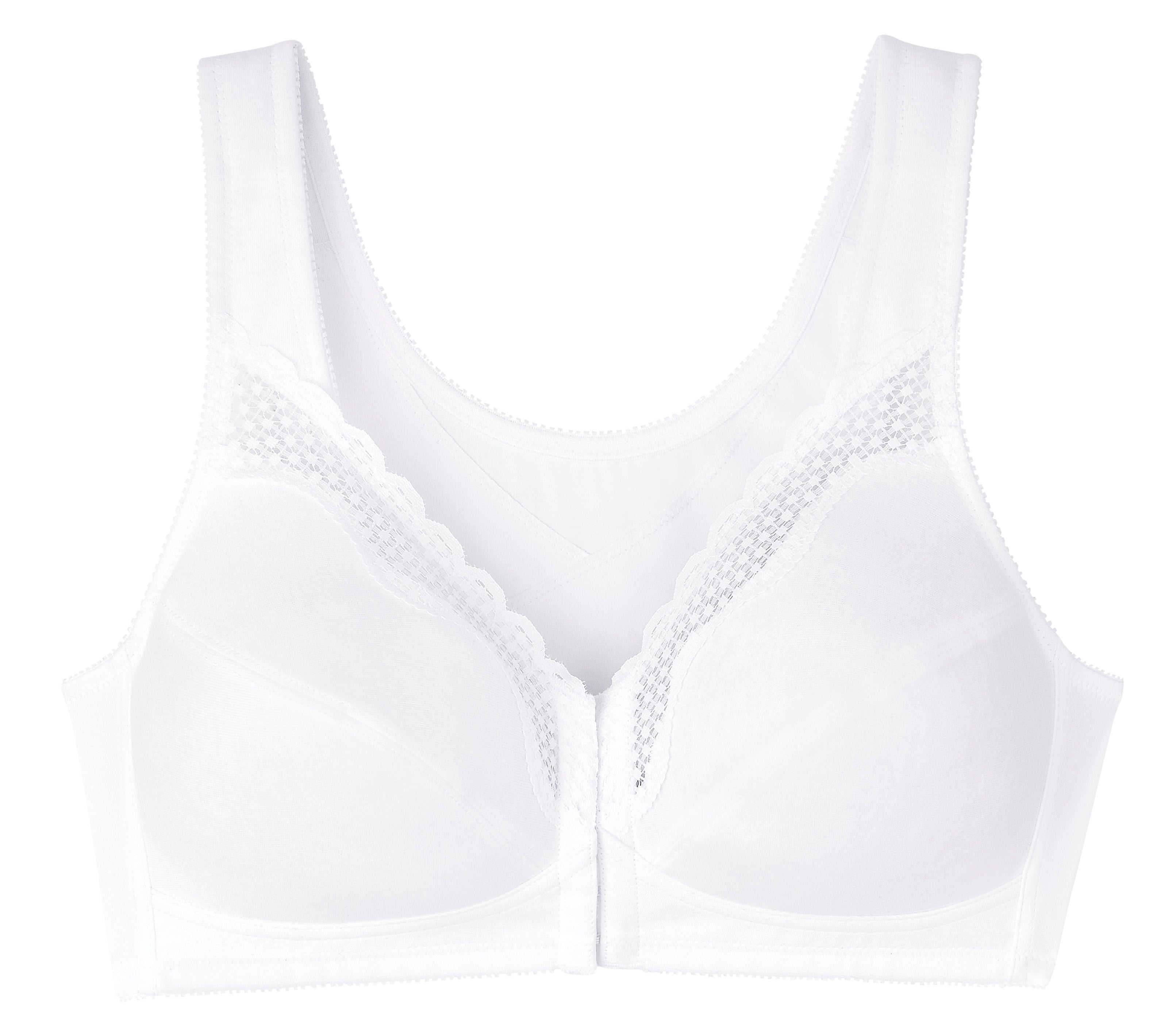 White Posture Control Wireless Bra